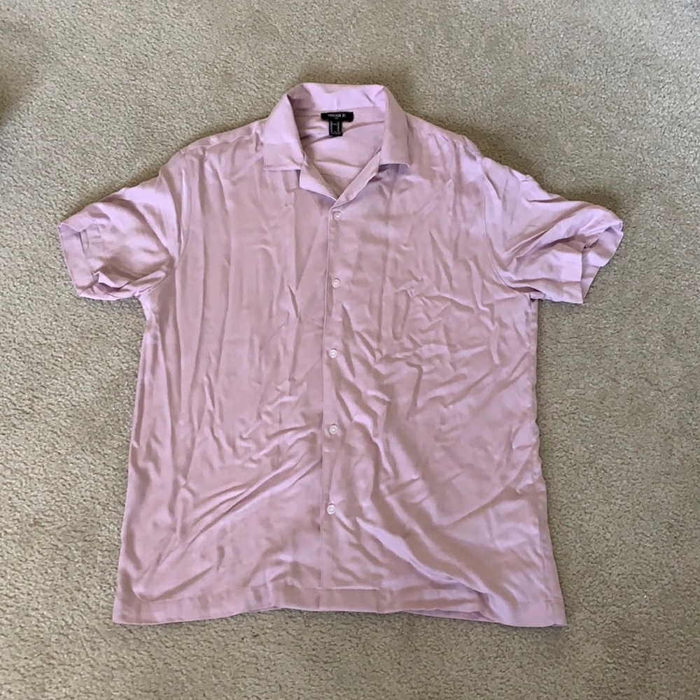 Forever 21 Pink Button Down